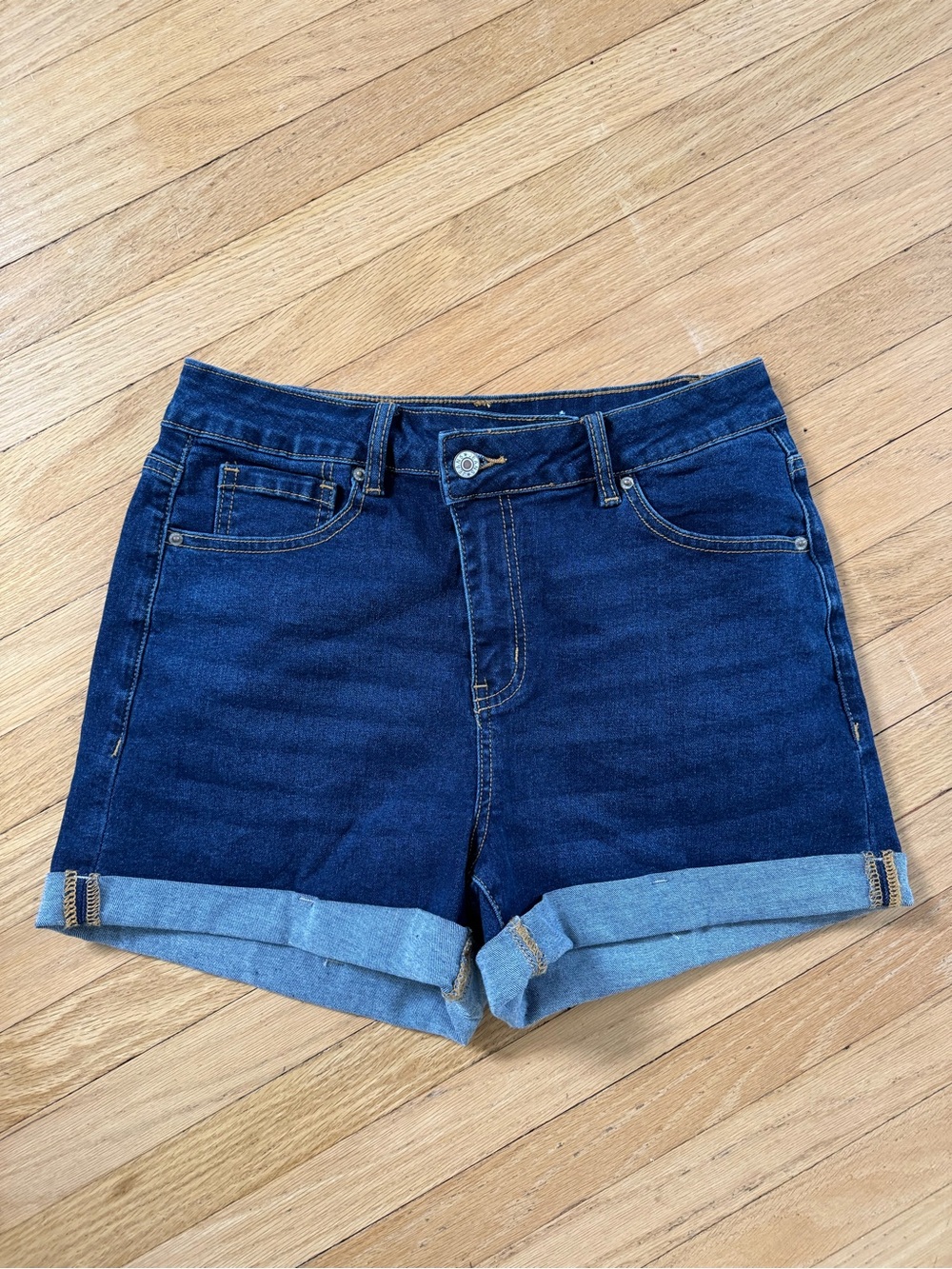 High Waisted Jean Shorts